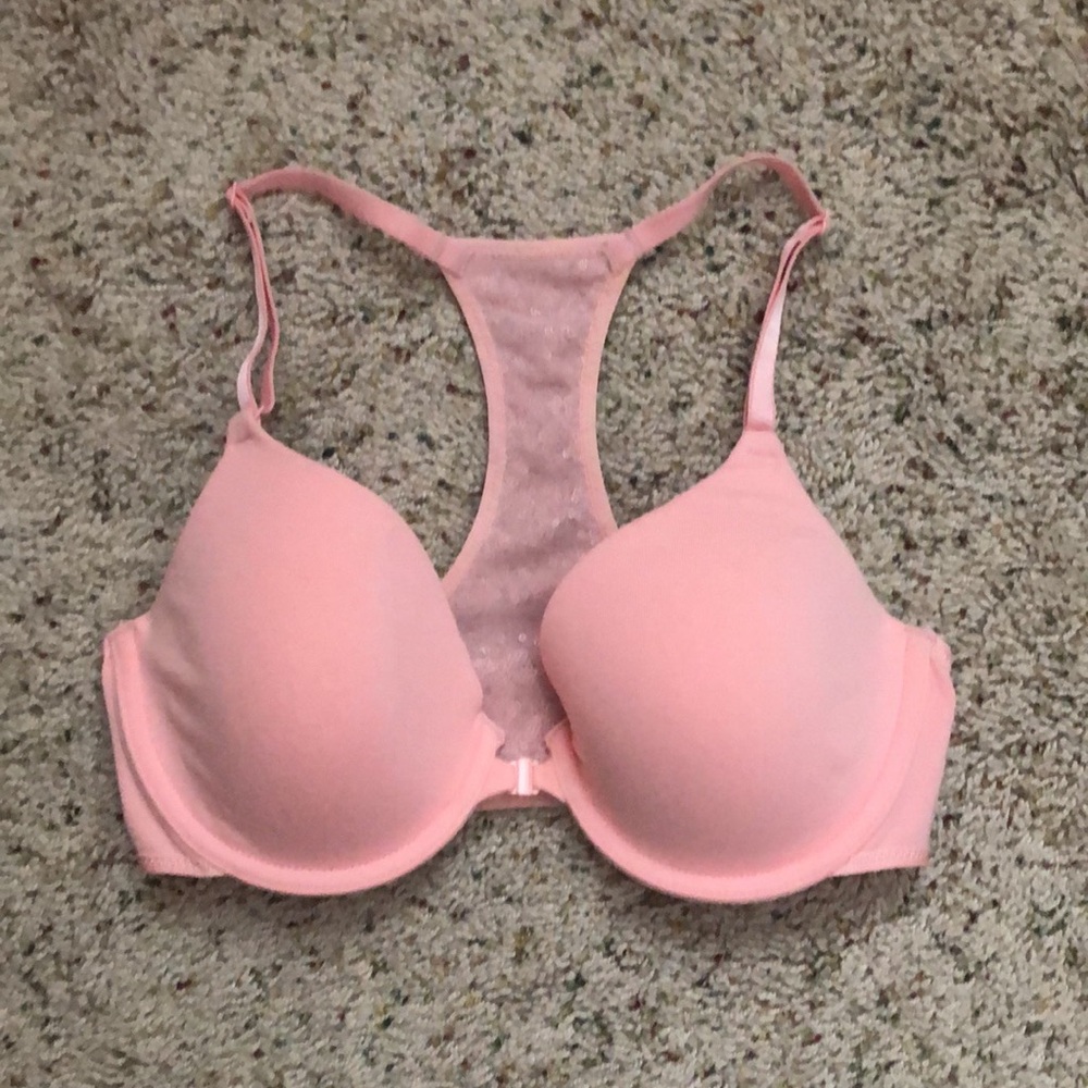 Victoria’s Secret Racerback Push-Up Lined Perfect Coverage Sequin Bra - Picture 2 of 3